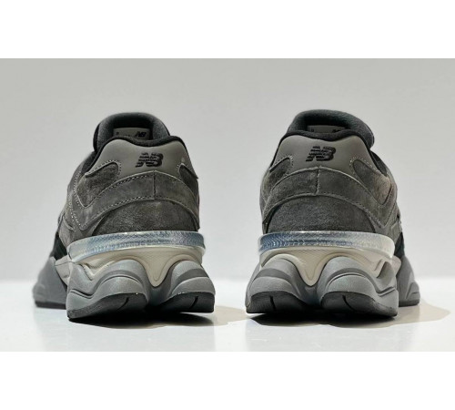 New Balance 9060 Winter Black Grey зимние