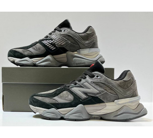 New Balance 9060 Winter Black Grey зимние