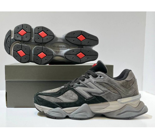 New Balance 9060 Winter Black Grey зимние