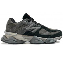 New Balance 9060 Winter Black Grey зимние