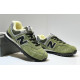 New Balance 574 Green Black с мехом