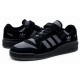 Кроссовки Adidas Forum Low Winter Suede Black Grey
