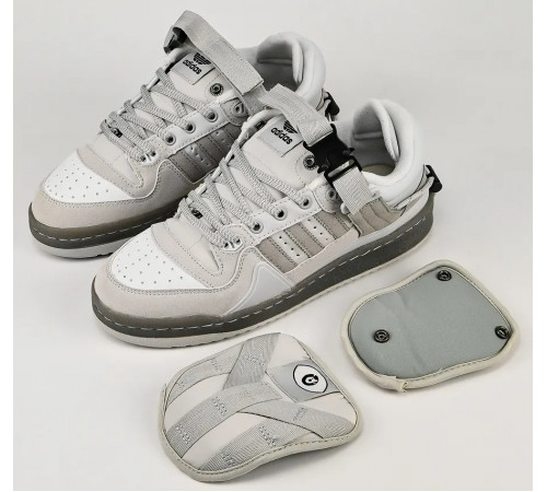 Кроссовки Bad Bunny x Adidas Forum Low Winter Grey