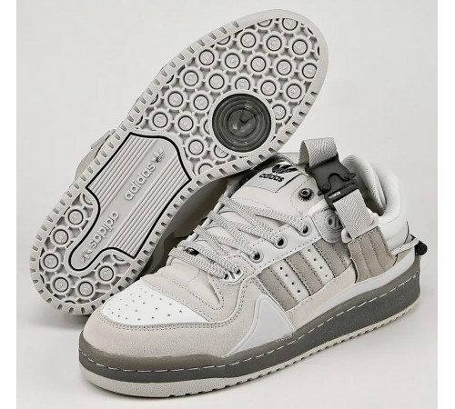 Кроссовки Bad Bunny x Adidas Forum Low Winter Grey