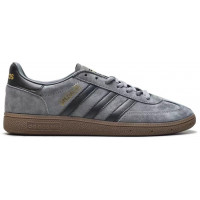 Кроссовки Adidas Handball Spezial J темно-серые с черным