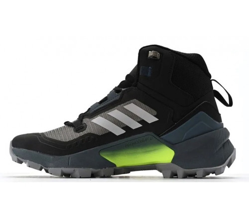 Adidas Terrex Swift R3 Mid Gore-Tex Winter Termo Neon черные с серым