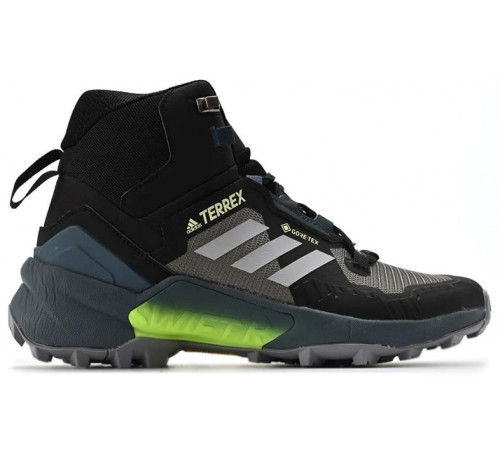 Adidas Terrex Swift R3 Mid Gore-Tex Winter Termo Neon черные с серым