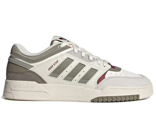 Кроссовки Adidas Originals Drop Step Low White Dark Green