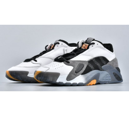 Кроссовки Adidas Streetball Black White Grey Yellow утепленные
