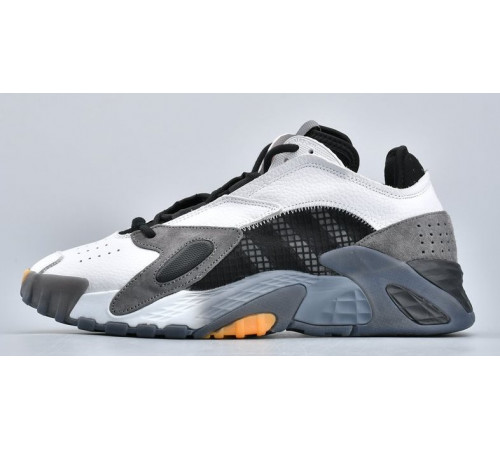 Кроссовки Adidas Streetball Black White Grey Yellow утепленные