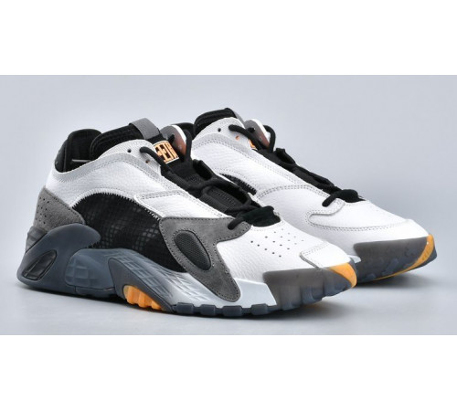 Кроссовки Adidas Streetball Black White Grey Yellow утепленные
