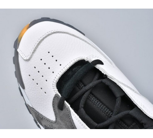 Кроссовки Adidas Streetball Black White Grey Yellow утепленные