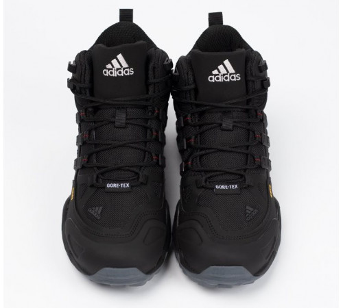 Кроссовки Adidas Terrex Winter Mid Gore-Tex Black Grey утепленные