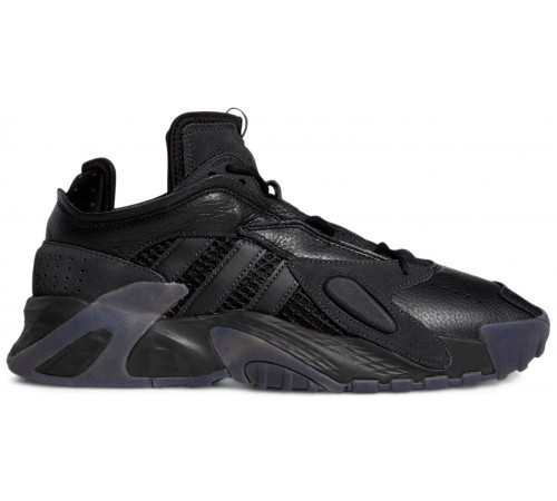 Кроссовки Adidas Streetball Black Carbon утепленные