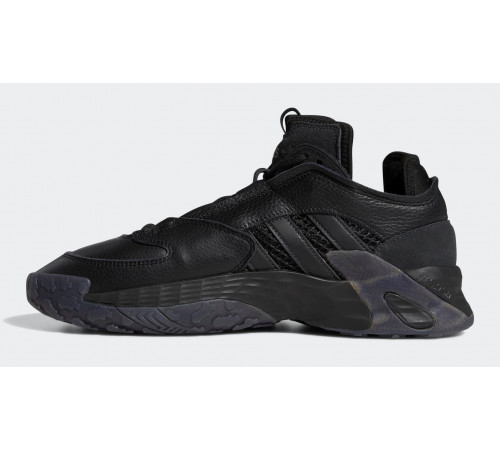 Кроссовки Adidas Streetball Black Carbon утепленные
