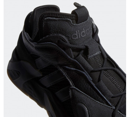 Кроссовки Adidas Streetball Black Carbon утепленные