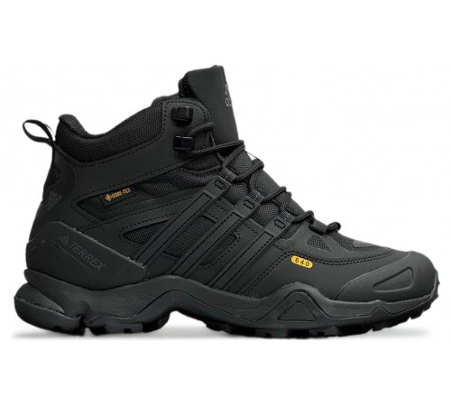 Кроссовки Adidas Terrex Winter Mid Gore-Tex Black утепленные