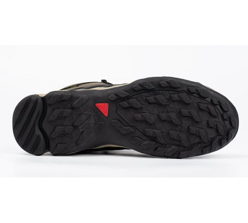 Кроссовки Adidas Terrex Winter Mid Gore-Tex Beige Black утепленные