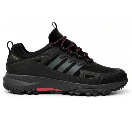 Кроссовки Adidas Nite Jogger Gore-Tex черные с красным