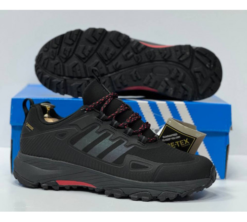 Кроссовки Adidas Nite Jogger Gore-Tex черные с красным