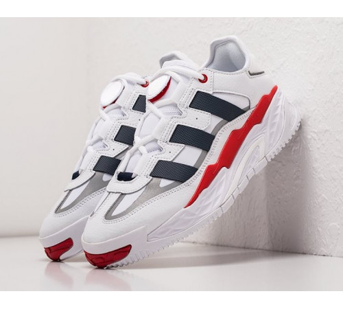 Кроссовки Adidas Niteball White Blue Red