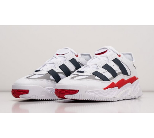 Кроссовки Adidas Niteball White Blue Red