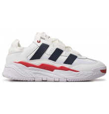 Кроссовки Adidas Niteball White Blue Red