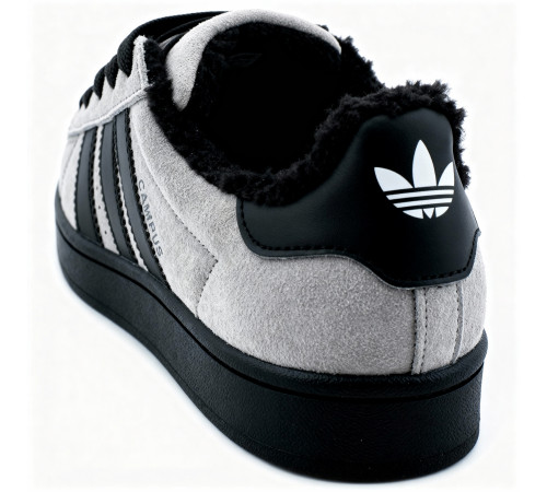 Кроссовки Adidas Campus 00s Light Grey Black With Fur