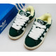 Кроссовки Adidas Campus 00s Dark Green With Fur замша