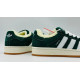 Кроссовки Adidas Campus 00s Dark Green With Fur замша