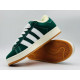 Кроссовки Adidas Campus 00s Dark Green With Fur замша