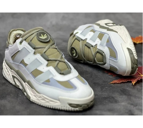 Кроссовки Adidas Niteball Winter Orbit Green Magic Lime