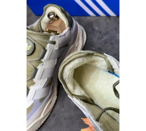 Кроссовки Adidas Niteball Winter Orbit Green Magic Lime