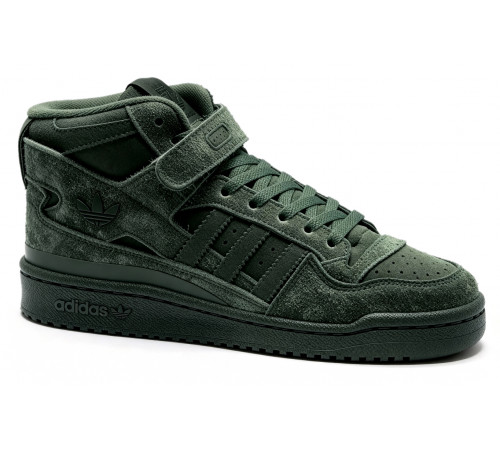 Кроссовки Adidas Forum High Winter Suede Malachite
