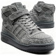 Кроссовки Adidas Forum High Winter Suede Grey