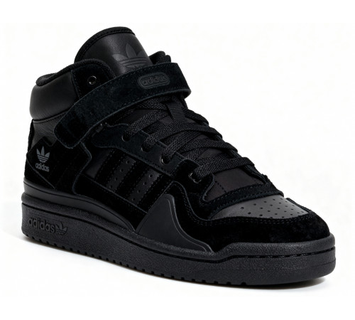 Кроссовки Adidas Forum High Winter Black