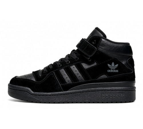 Кроссовки Adidas Forum High Winter Black