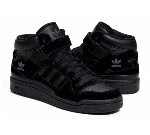 Кроссовки Adidas Forum High Winter Black