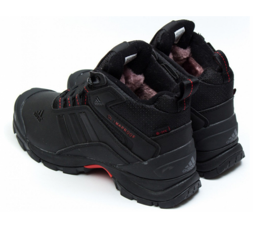 Ботинки Adidas Terrex Climaproof (-21°) High Black Red зимние на меху