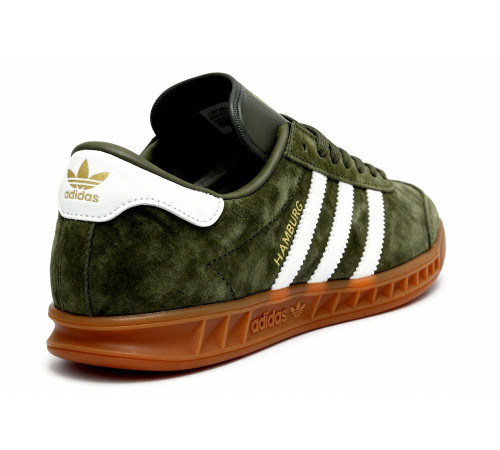 Кроссовки Adidas Hamburg Green White