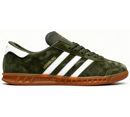 Кроссовки Adidas Hamburg Green White