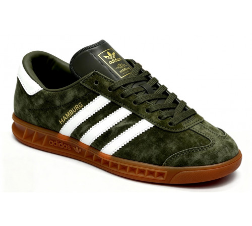 Кроссовки Adidas Hamburg Green White