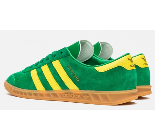 Кроссовки Adidas Hamburg Green Yellow