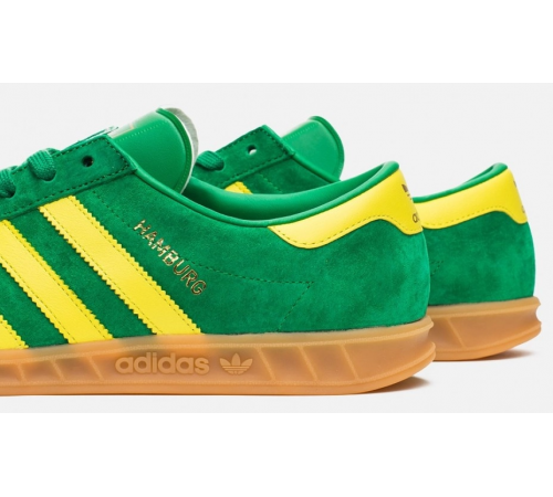 Кроссовки Adidas Hamburg Green Yellow