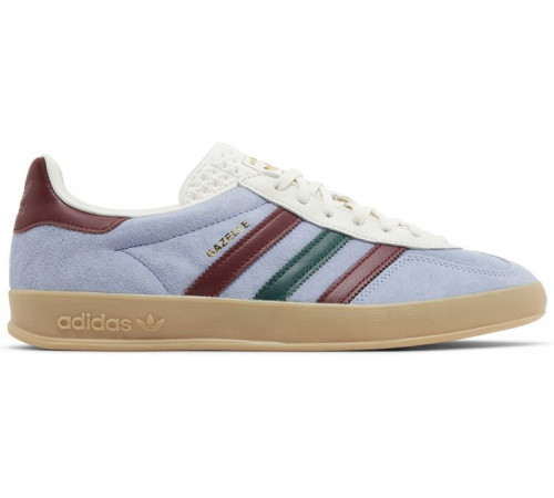 Кроссовки Adidas Gazelle Blue Dawn Burgundy