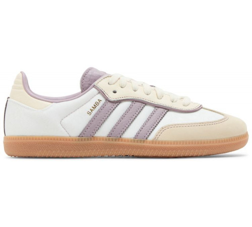 Кроссовки Adidas Samba OG Cream White Fig