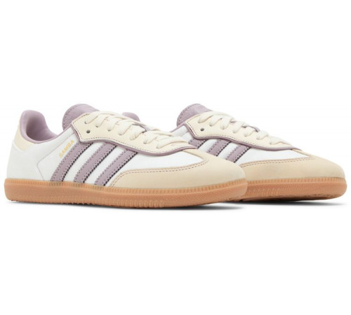 Кроссовки Adidas Samba OG Cream White Fig