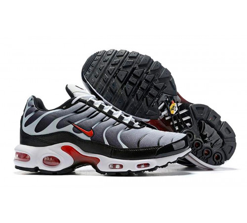 Кроссовки Nike Air Max Plus White Silver Red Black