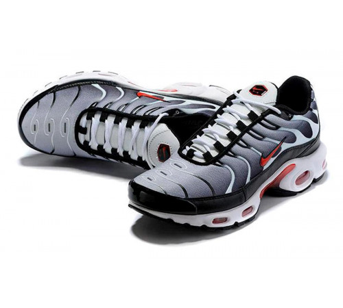 Кроссовки Nike Air Max Plus White Silver Red Black