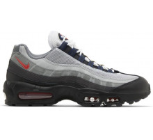 Кроссовки Nike Air Max 95 Smoke Grey Track Red